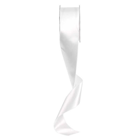 White Satin Ribbon 2inch thick or 50mm, roll comes with 20m on it. Its perfect for decorating vintage wedding cars where poly ribbon is not suitable.