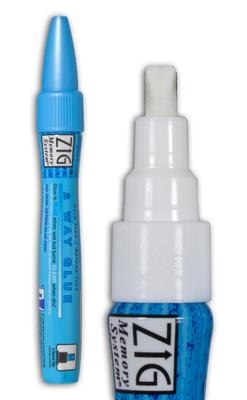 Zig Chisel glue pen 4mm tip Long