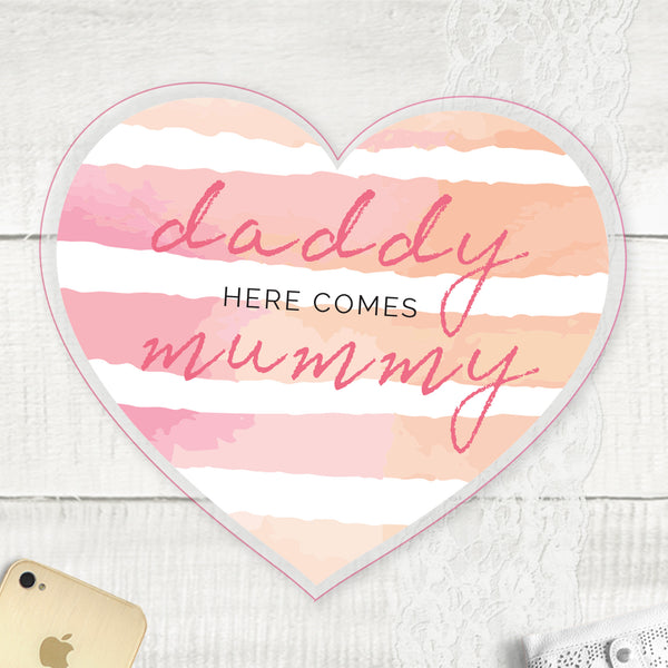 Personalised Pageboy or Flowergirl wedding signs