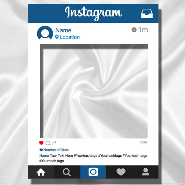 Social Media Frame - Facebook, Instagram, Twitter