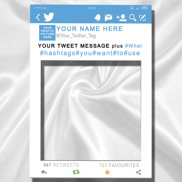 Social Media Frame - Facebook, Instagram, Twitter