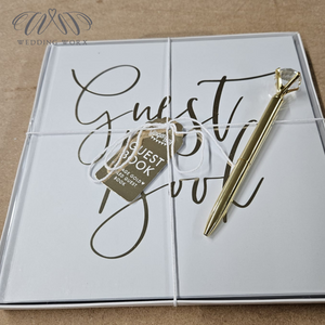 Gold, (yellow gold) crystal topped pen. add a touch of bling to your stationery collection!