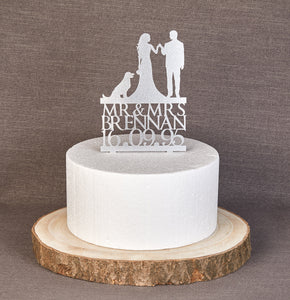 Rustic Wood slice great for use as a cake stand