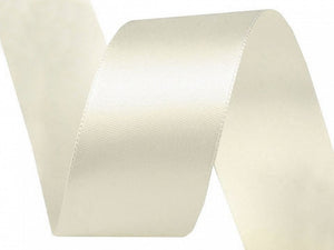 5m x 40mm white satin ribbon, pack comes as 5m a perfect size when you dont need a full roll