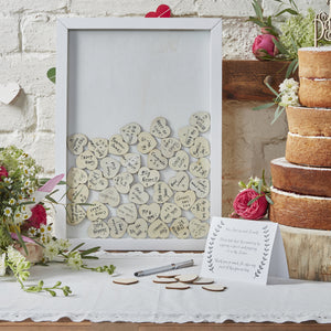 Drop Top Frame Guestbook - Perfect for Weddings, wedding guest book alternatives, best value in ireland