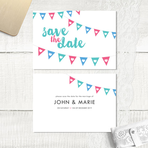 Bunting - Save the Date