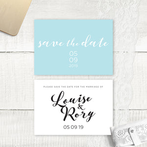 Rustic Elegance - Save the Date
