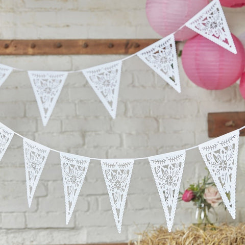 Die Cut Floral Bunting - suitable for any occasion