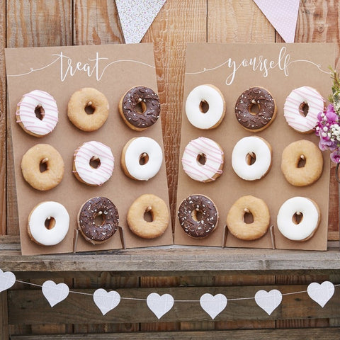 Double Donut Wall cake table accessories